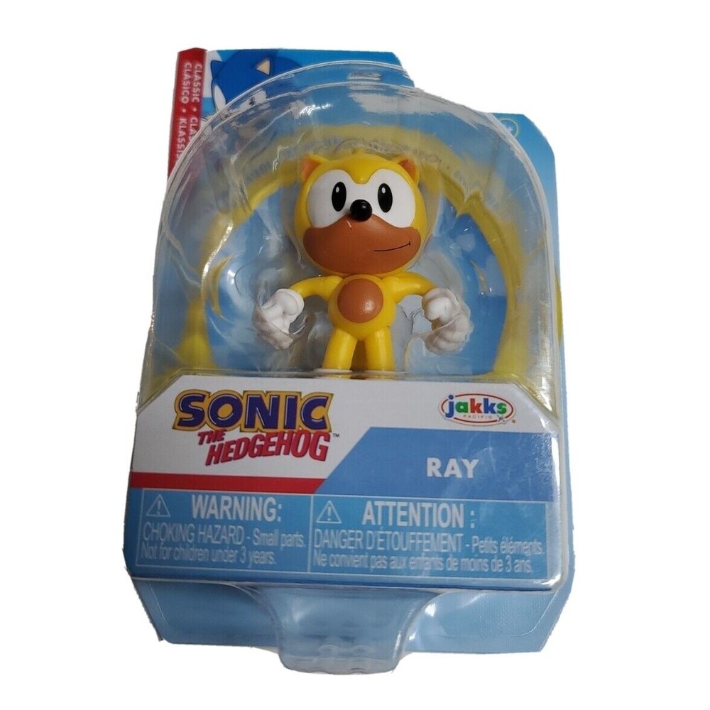 Jakks Pacific Sonic the Hedgehog Ray Classic 2.5'' Figure 2022 New